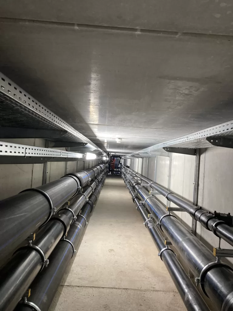 Rhomberg Pumpenhaus Hohenems Leitungen